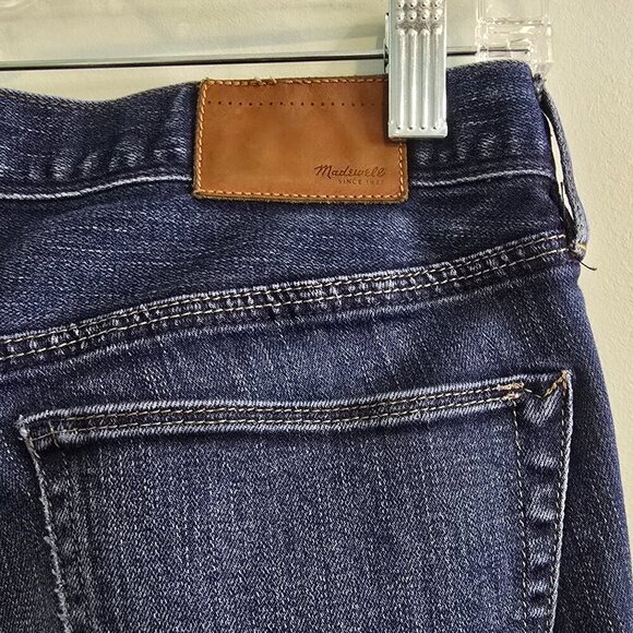 Madewell The Rail Straight Jean 28x34 Dark Wash - Picture 5 of 10